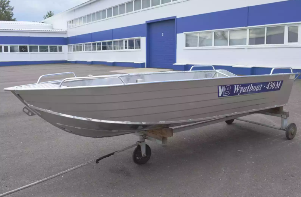 Алюминиевая лодка  Wyatboat-430М в Пушкино