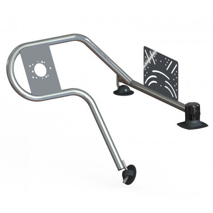 Стойка рулевая с креплением на баллон надувной лодки 32мм быстросъемная в Пушкино