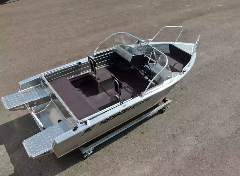 Алюминиевая лодка  Неман-400 DCM NEW в Пушкино