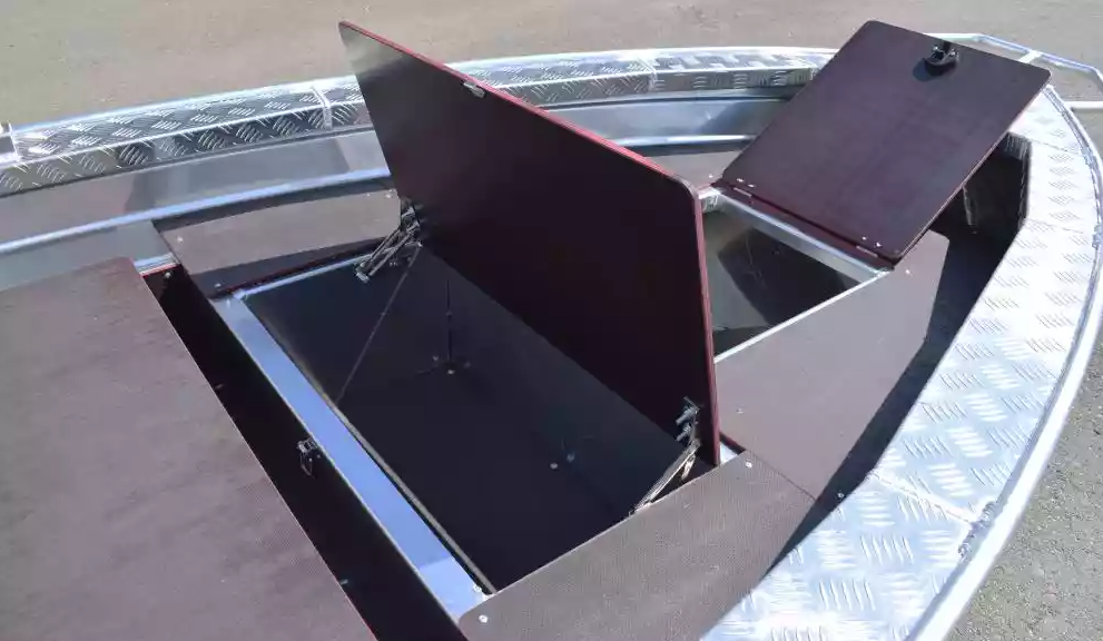 Алюминиевая лодка Wyatboat-390Р Fish в Пушкино