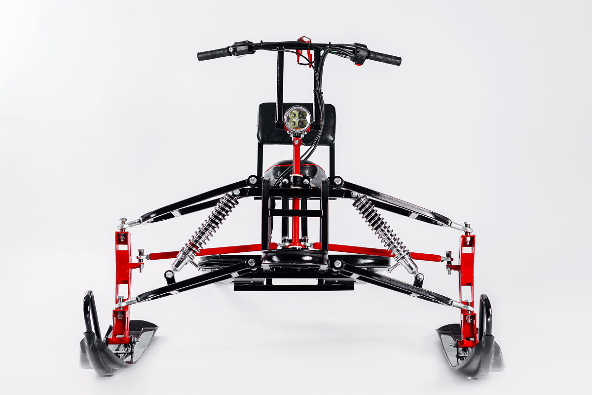 Лыжный модуль IKUDZO с подогревом ручек пластиковые лыжи в Пушкино