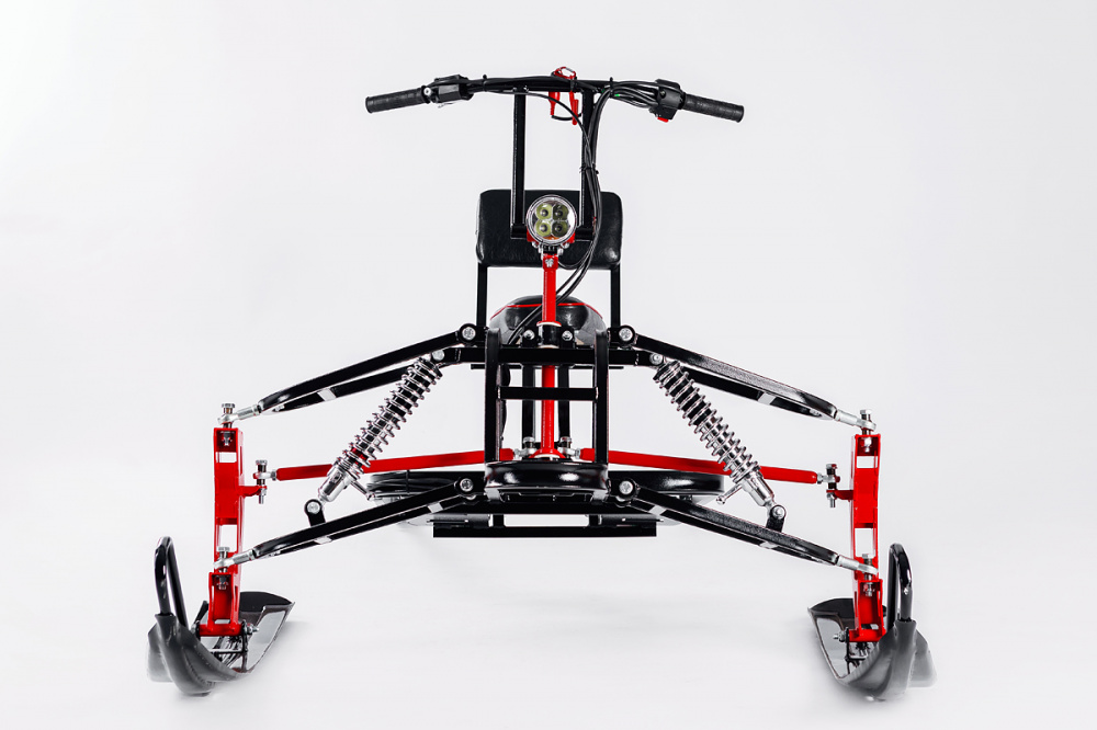 Лыжный модуль IKUDZO с подогревом ручек пластиковые лыжи в Пушкино