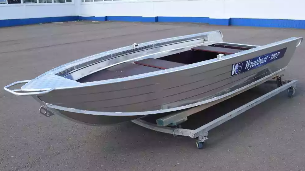 Алюминиевая лодка Wyatboat-390Р Fish в Пушкино
