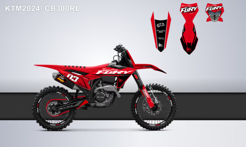 Кроссовый мотоцикл Sanchez Fury CB300RL в Пушкино