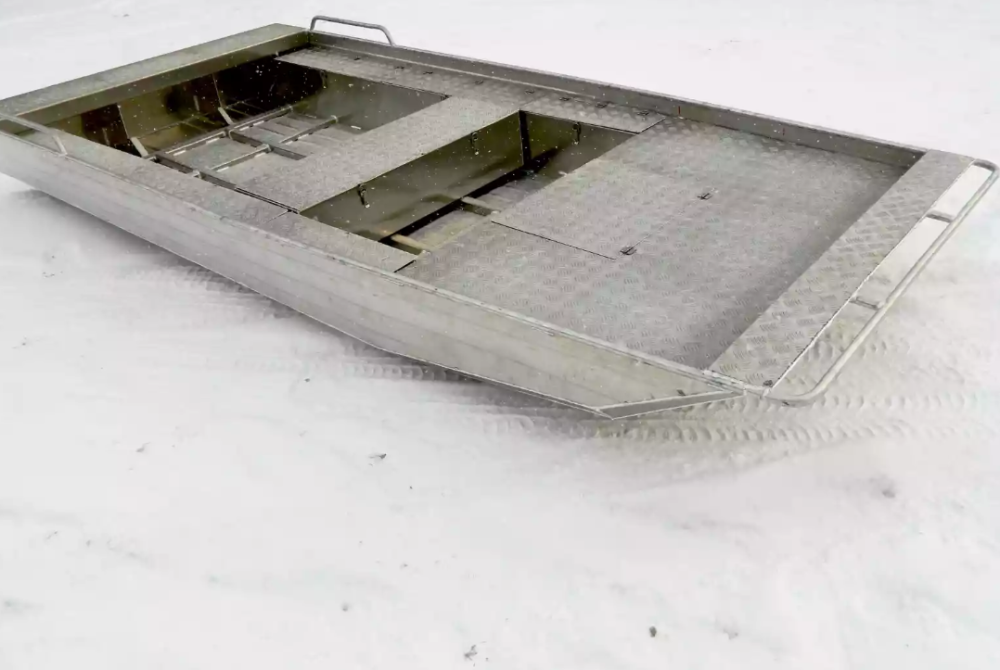 Алюминиевая лодка Wyatboat-390 Jonboat в Пушкино