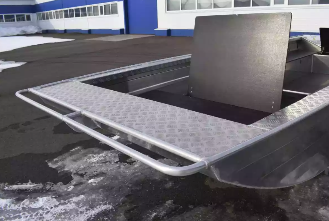 Алюминиевая лодка Wyatboat-490 Jonboat в Пушкино