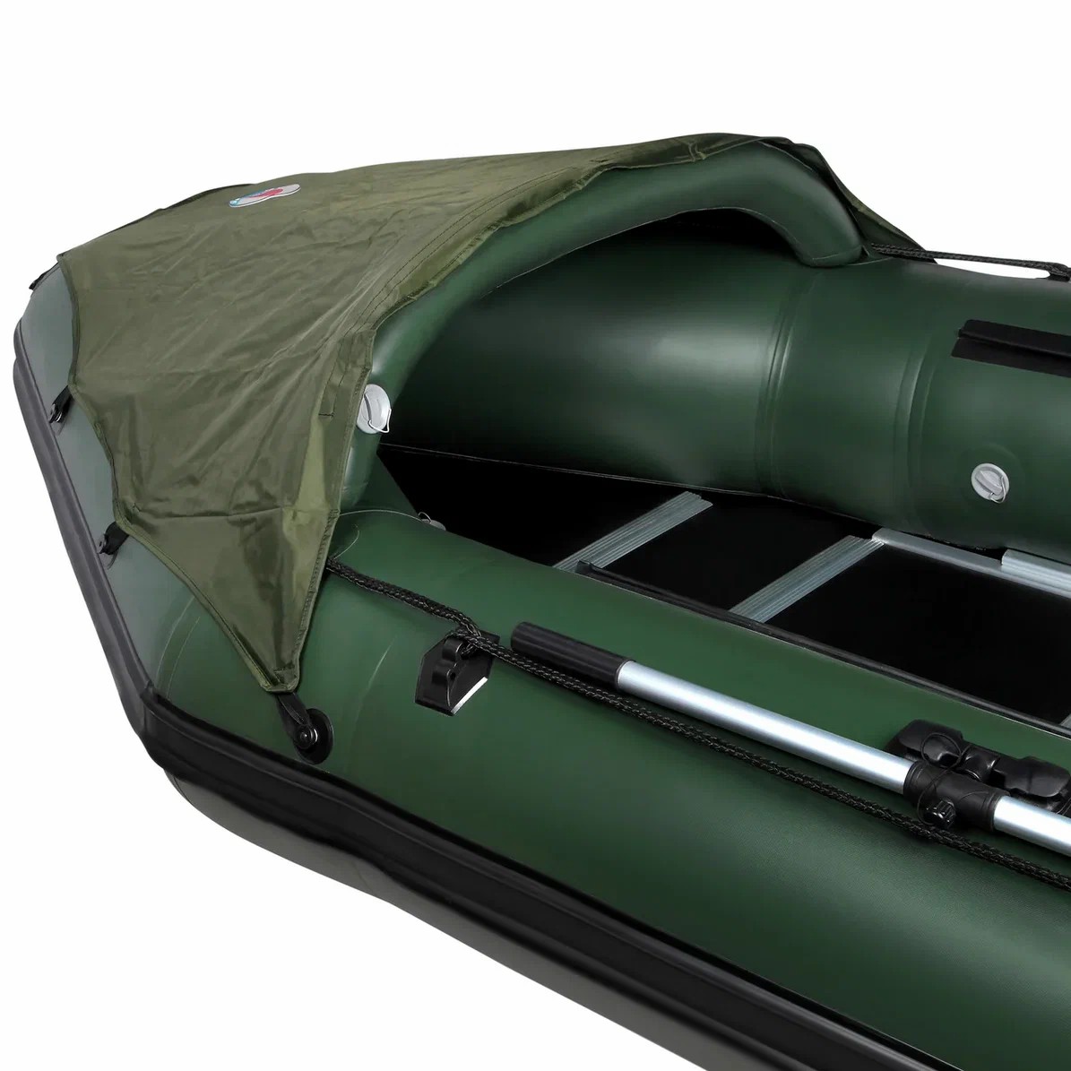 КОМПЛЕКТ НОСОВОГО ТЕНТА К ЛОДКЕ SMARINE SDP MAX 365-380 ЗЕЛЕНЫЙ в Пушкино