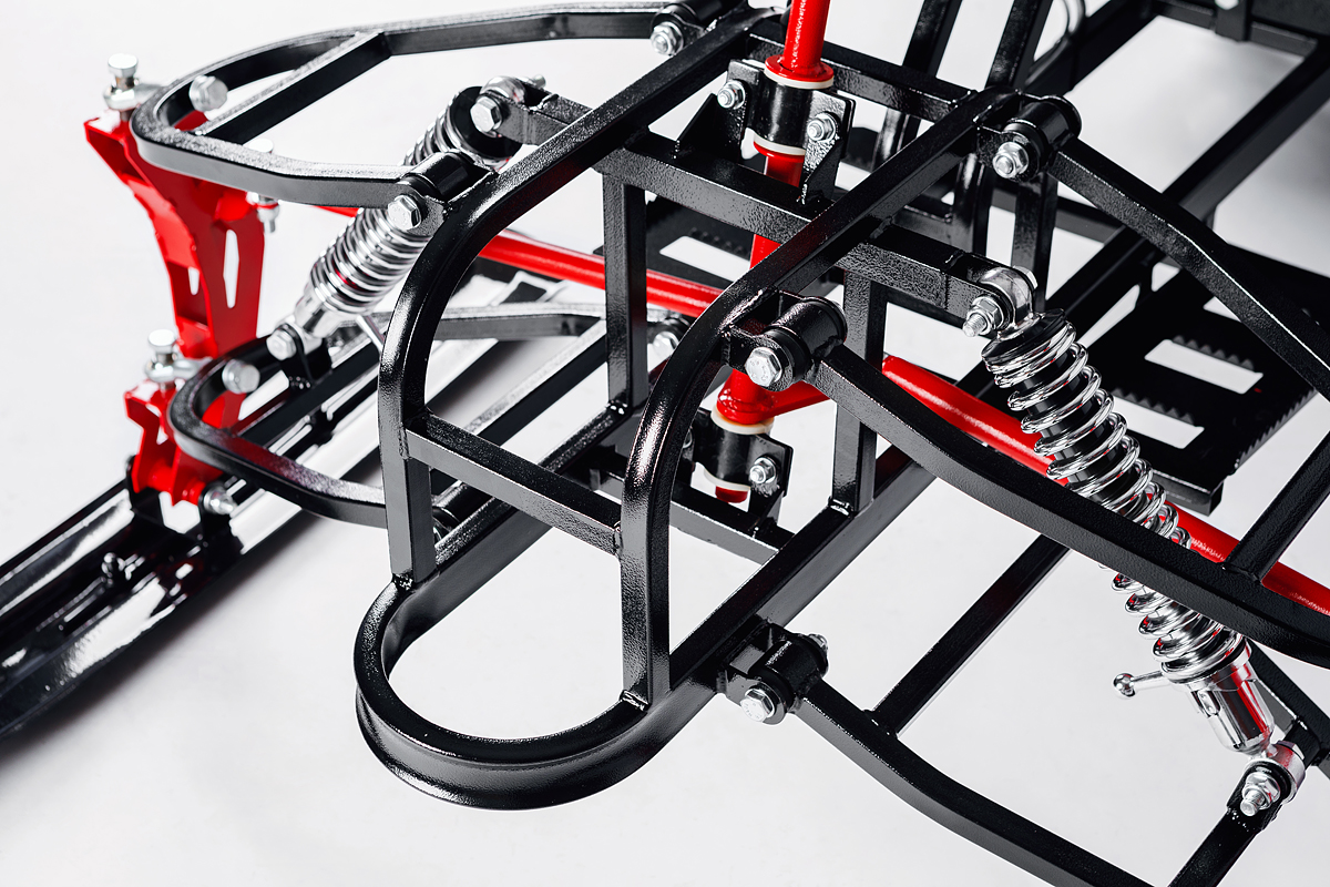 Лыжный модуль IKUDZO с подогревом ручек пластиковые лыжи в Пушкино