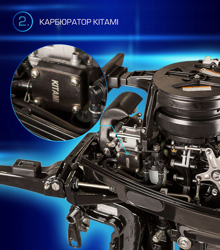 Лодочный мотор MARLIN PROLINE MP 9.9(20) AMHL FORCE в Пушкино