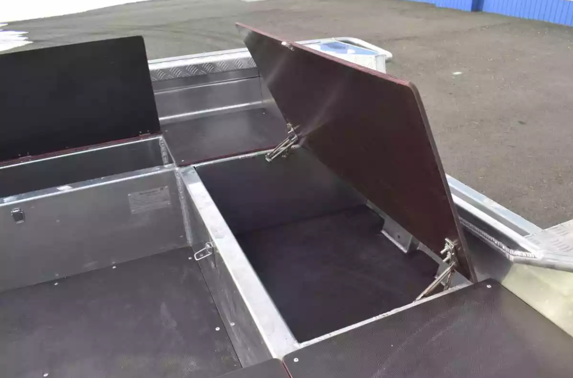 Алюминиевая лодка Wyatboat-490 Jonboat в Пушкино