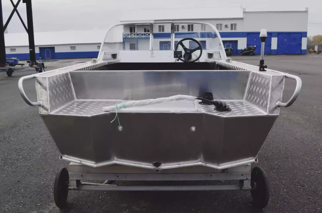 Алюминиевая лодка Wyatboat-390 Pro в Пушкино