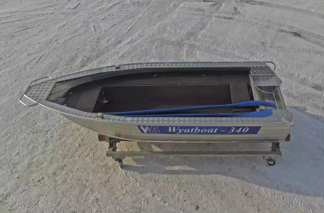 Алюминиевая лодка Wyatboat-340 РМ в Пушкино