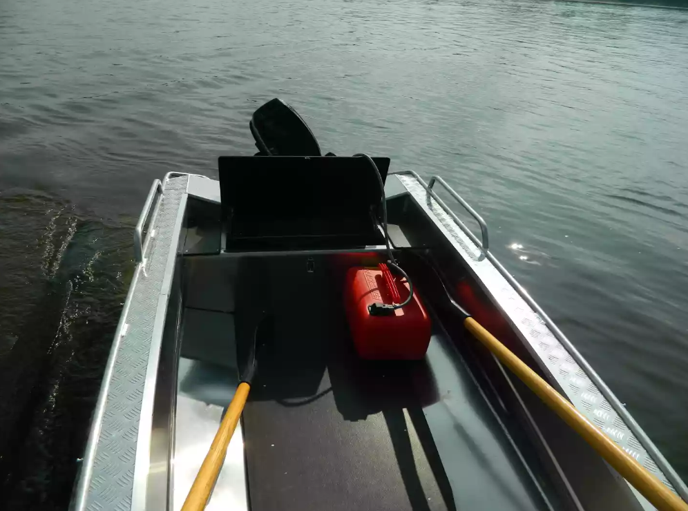 Алюминиевая лодка Wyatboat-390 У в Пушкино