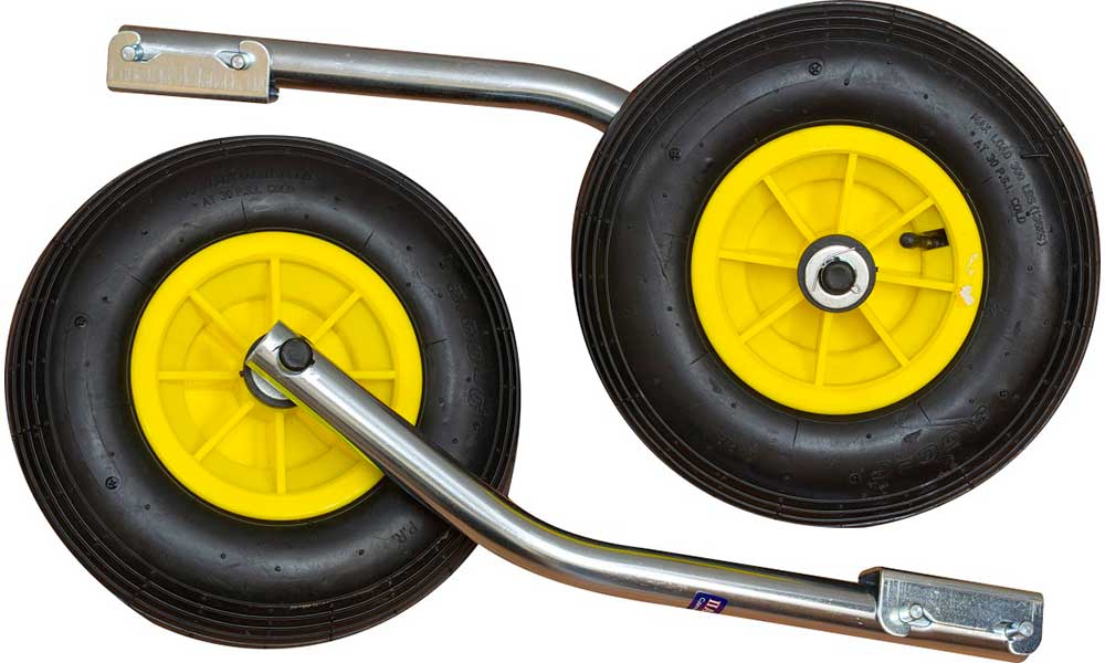 Транцевые колеса 330 мм модульные удлиненные в Пушкино