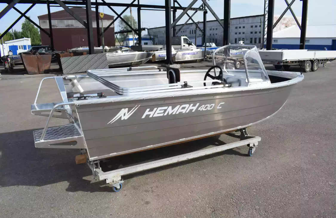 Алюминиевая лодка Неман-400 С в Пушкино