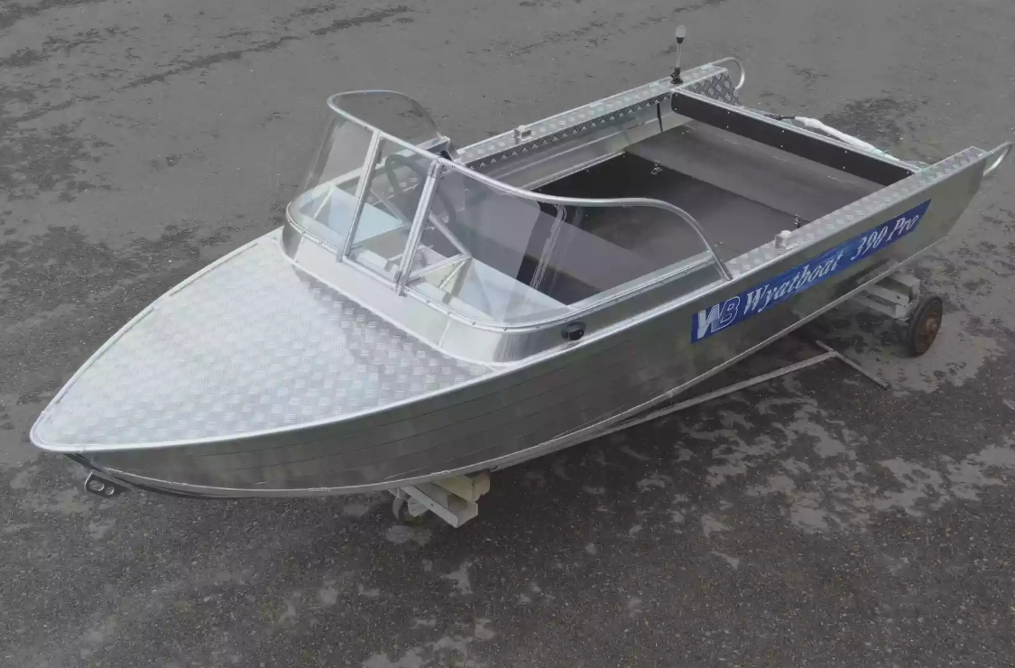 Алюминиевая лодка Wyatboat-390 Pro в Пушкино