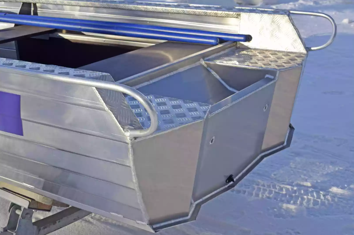 Алюминиевая лодка Wyatboat-370 Р в Пушкино