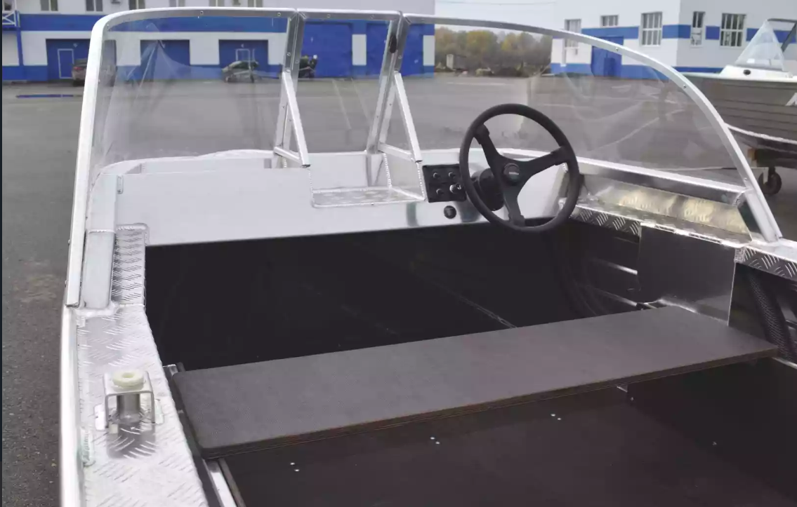 Алюминиевая лодка Wyatboat-390 Pro в Пушкино