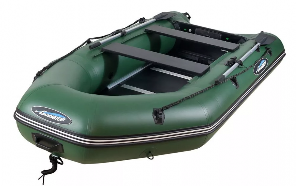 МОТОРНО-ГРЕБНАЯ ЛОДКА ПВХ GLADIATOR A 320 ТК С ФАНЕРНЫМ ПОЛОМ в Пушкино