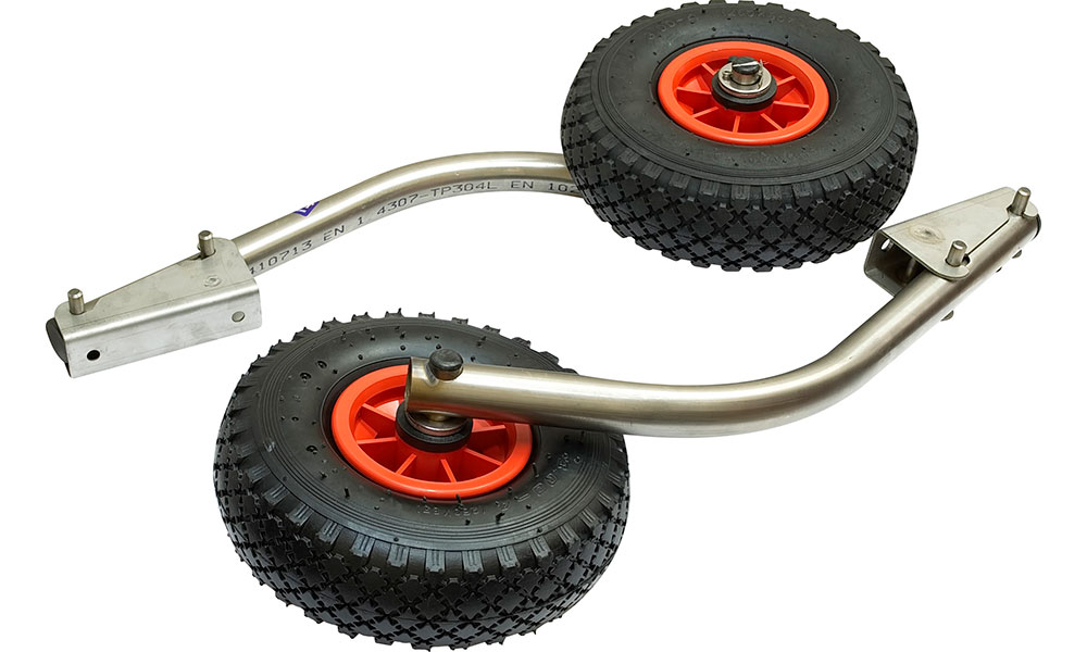 Транцевые колеса модульные для нднд из нержавеющей стали в Пушкино