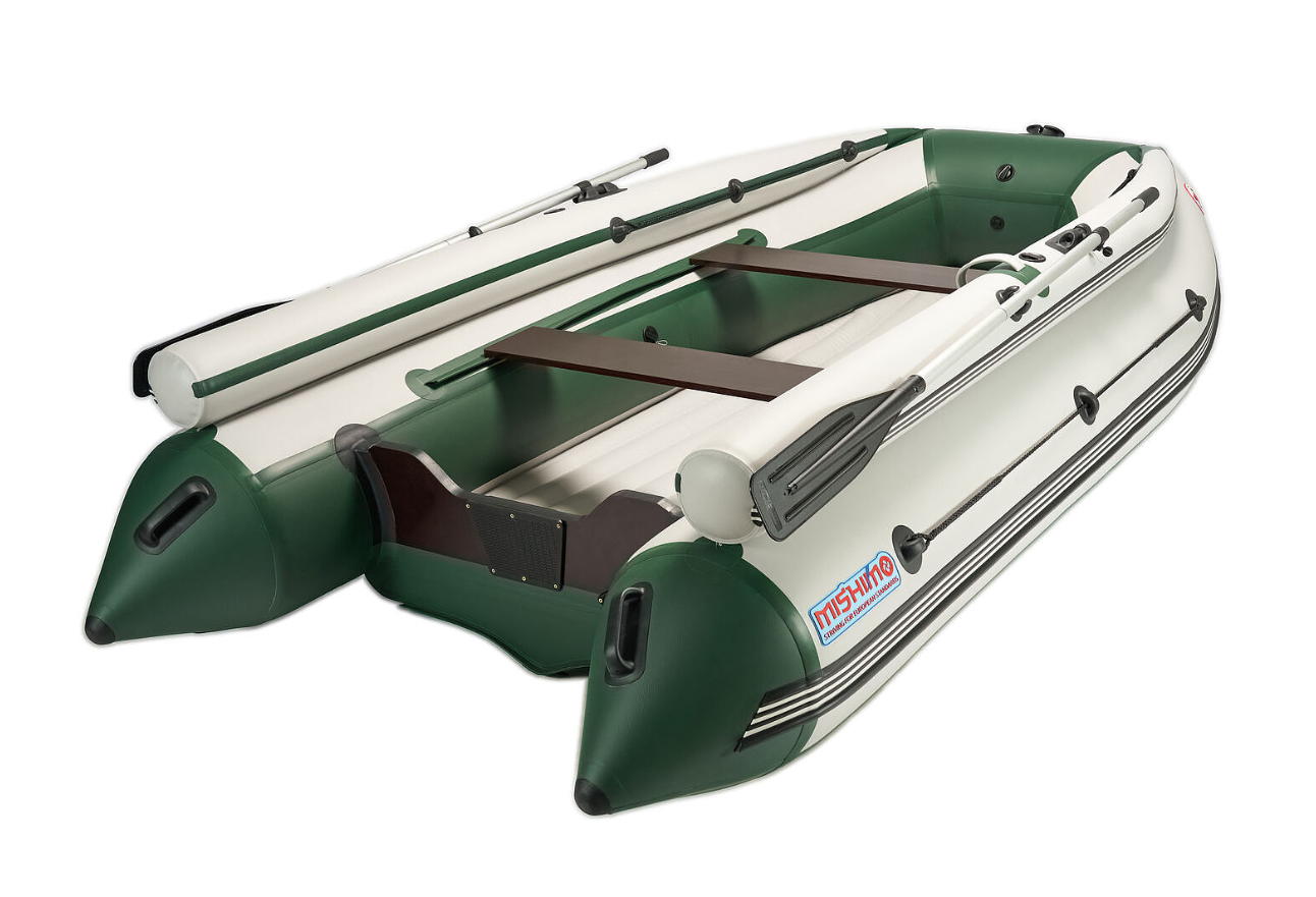 КОМПЛЕКТ ЛОДКА MISHIMO FAMILY LITE 370 + МОТОР 9,9 (15) Л.С. в Пушкино