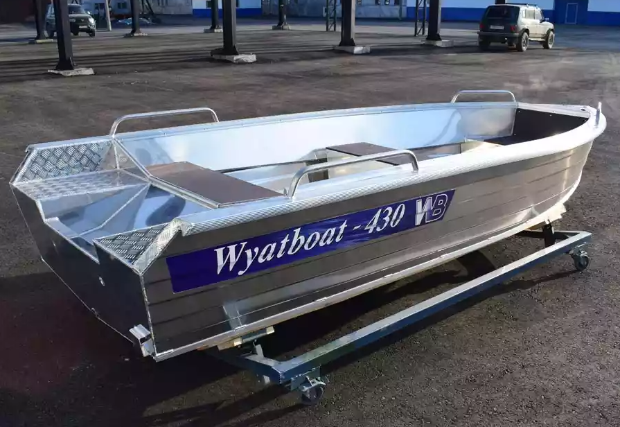 Алюминиевая лодка  Wyatboat-430 Р в Пушкино