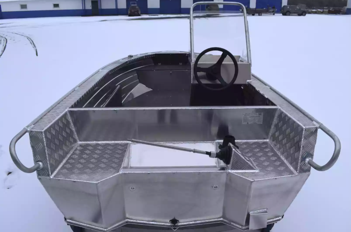 Алюминиевая лодка Wyatboat-390 C в Пушкино