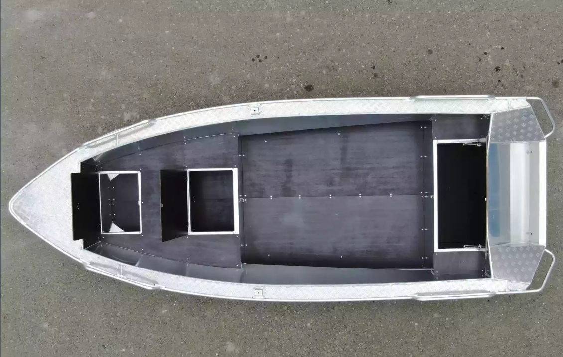 Алюминиевая лодка  Wyatboat-430М FISH в Пушкино