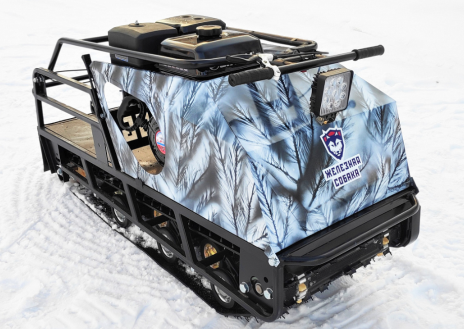 Мотобуксировщик Irondog (Железная собака) M600 15 Камуфляж Охотник в Пушкино