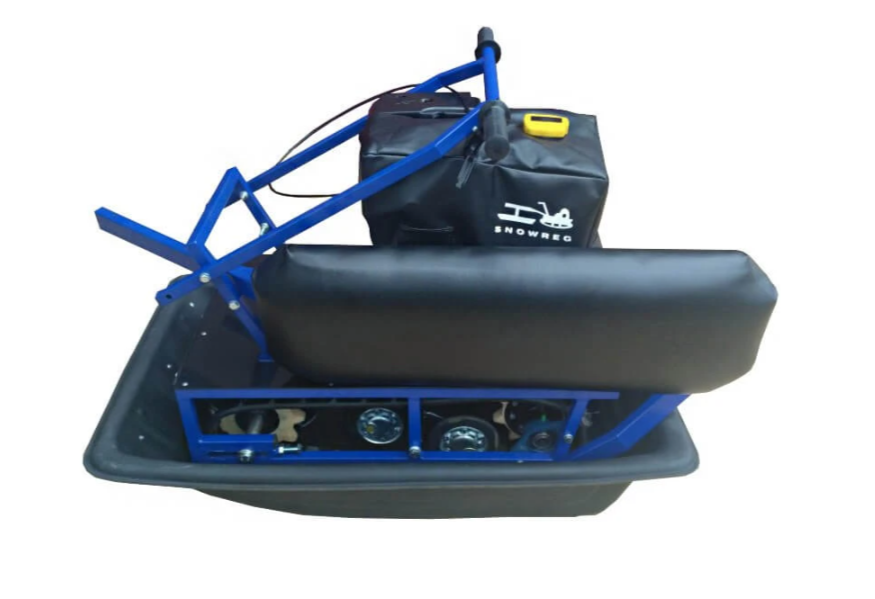 Мини-мотобуксировщик Альбатрос-М с фарой в Пушкино