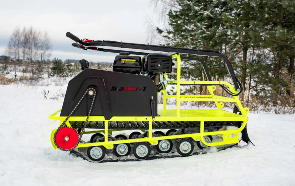 Мотобуксировщик Бурлак ХОЗЯИН-1 (капот металл) в Пушкино