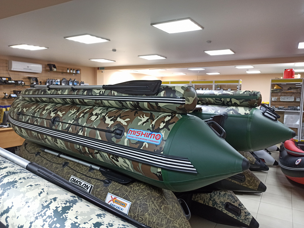 Лодка MISHIMO FAMILY LITE DF 370 в Пушкино