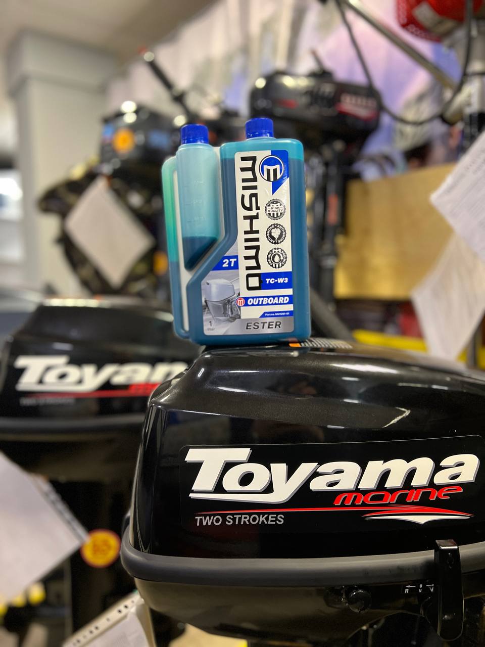 Масло MISHIMO 2T OUTBOARD (ESTER) полусинтетика 1 л в Пушкино