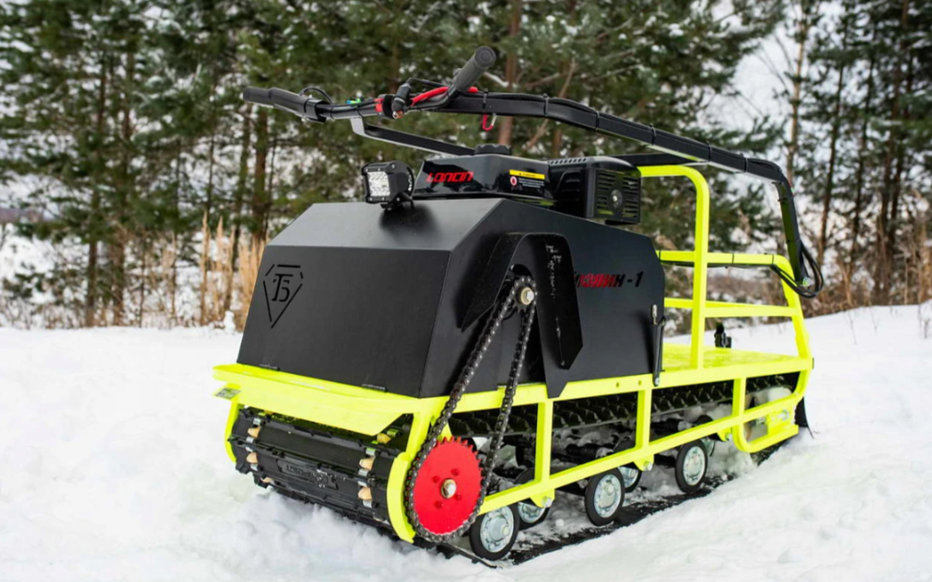 Мотобуксировщик Бурлак ХОЗЯИН-1 (капот металл) в Пушкино