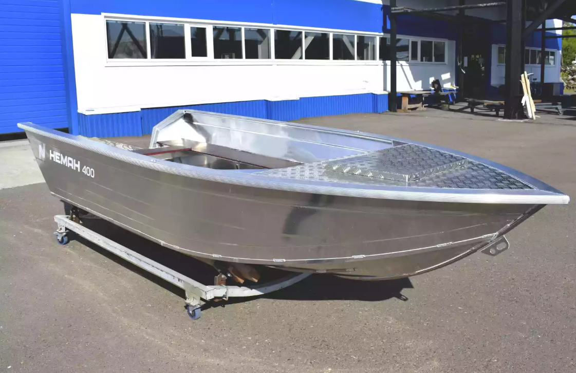 Алюминиевая лодка Неман-400 Р PRO в Пушкино