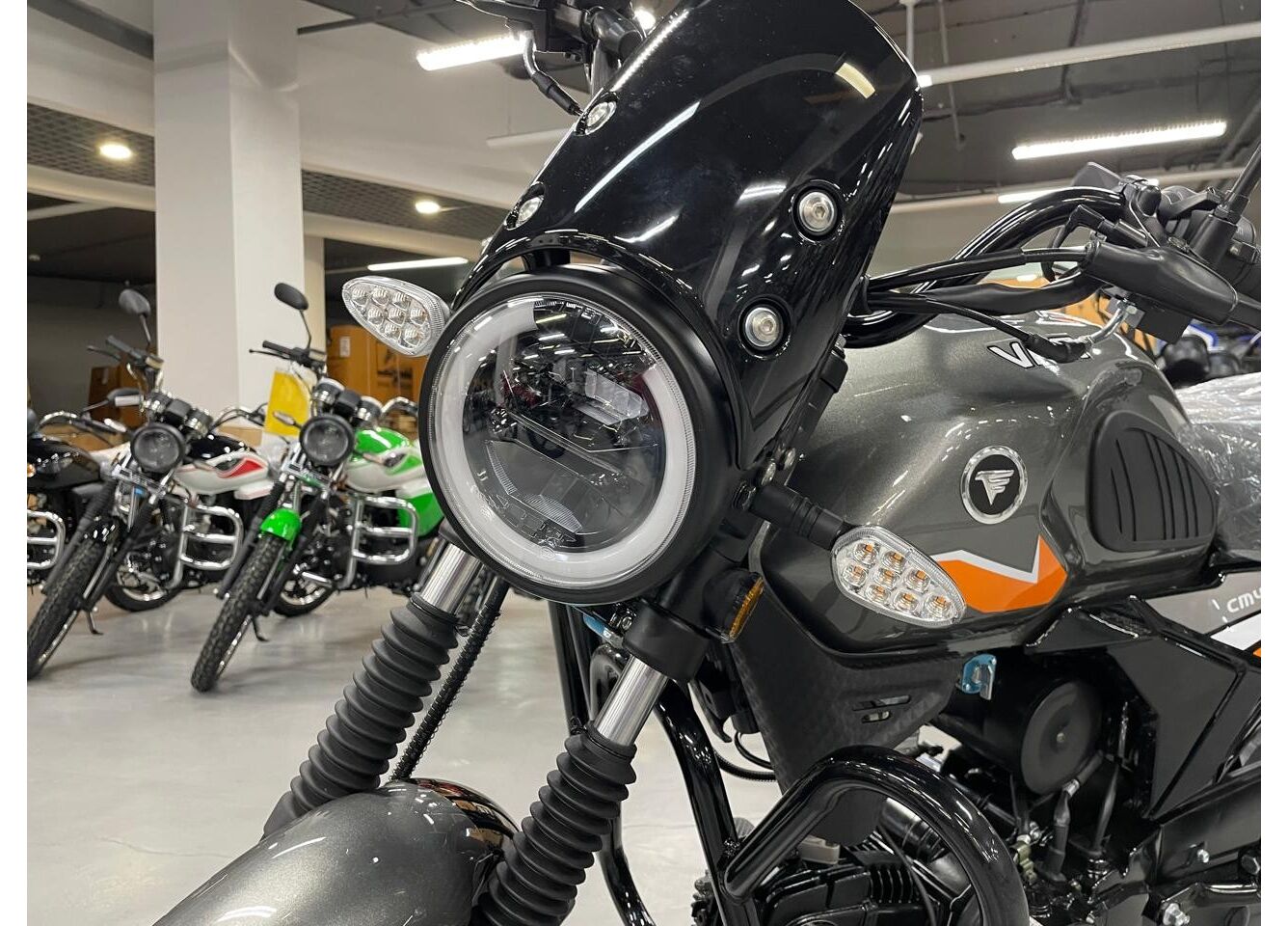 Мопед VMC NOVA 49сс (125сс) Led Full, дисковый тормоз, RKB RATO с баланс. валом, сигнализация в Пушкино