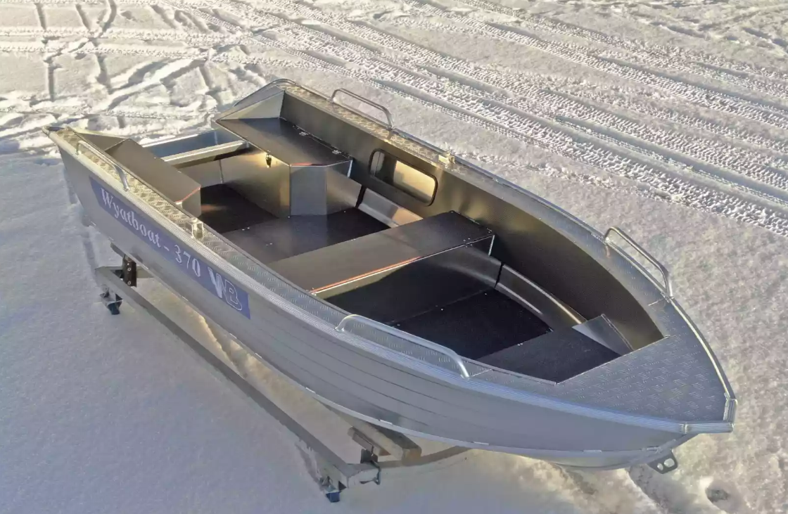 Алюминиевая лодка Wyatboat-370 в Пушкино