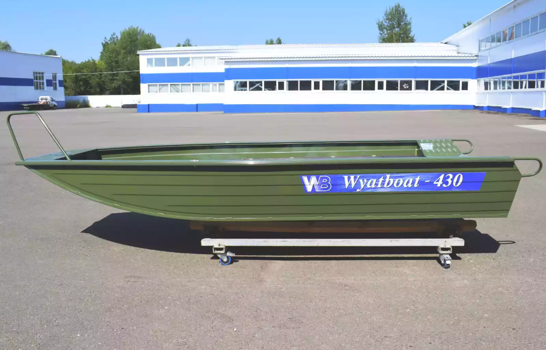 Алюминиевая лодка  Wyatboat-430 Master Fish в Пушкино