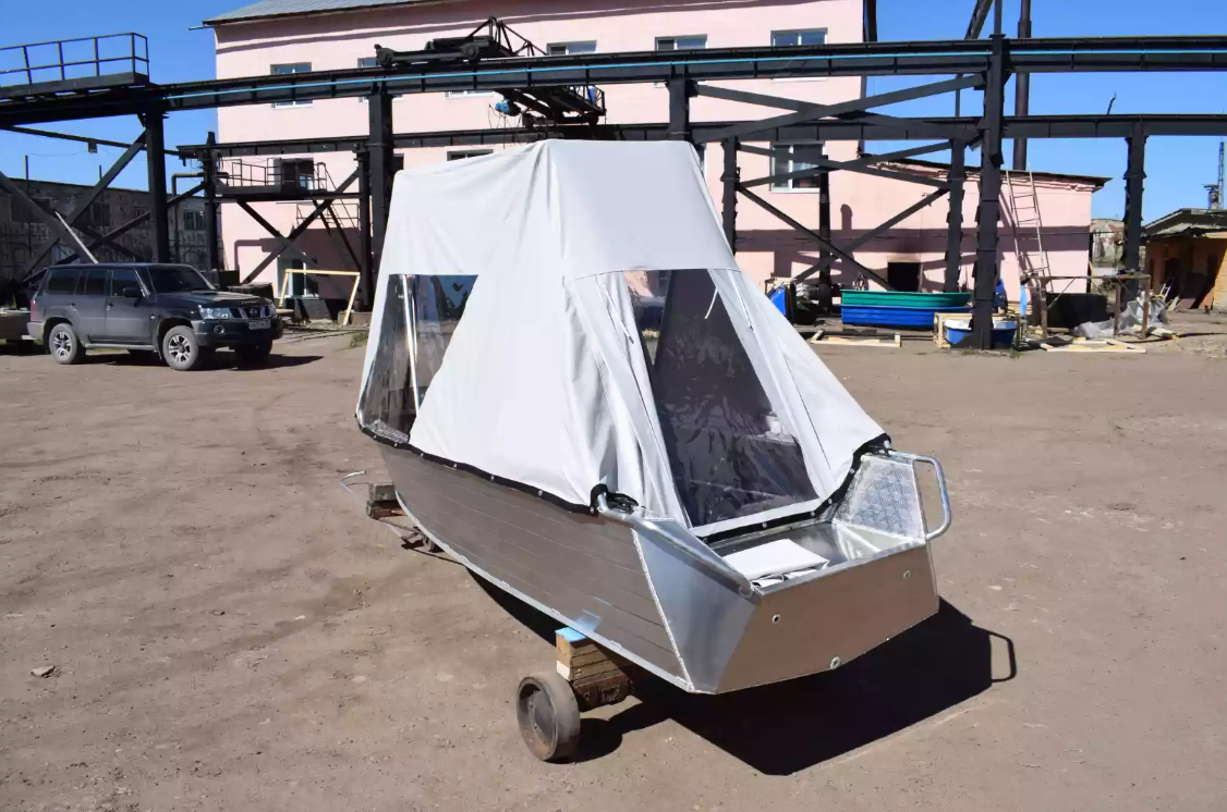 Алюминиевая лодка Wyatboat-390 У в Пушкино