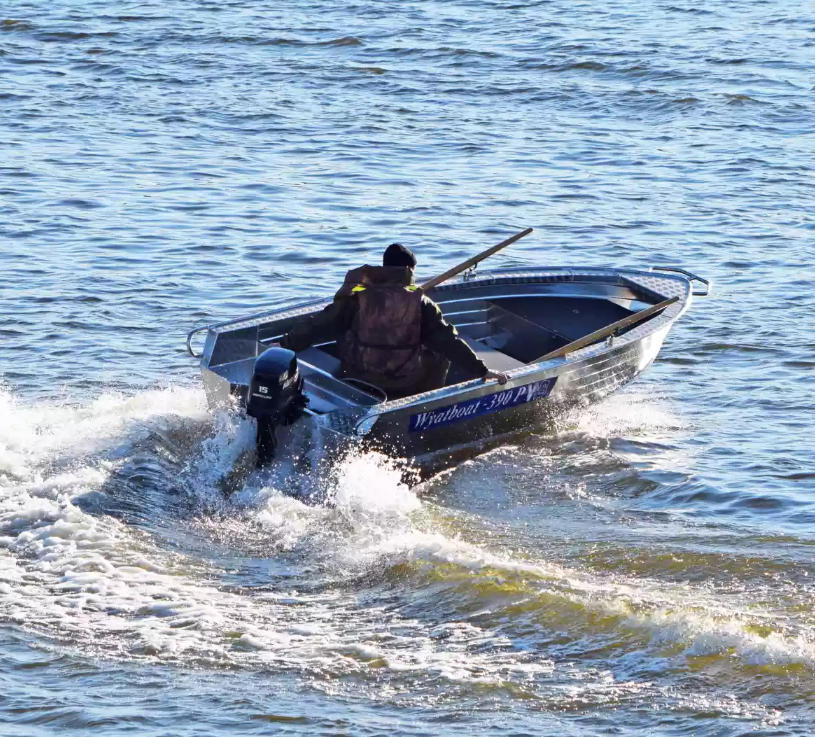 Алюминиевая лодка Wyatboat-390 P в Пушкино