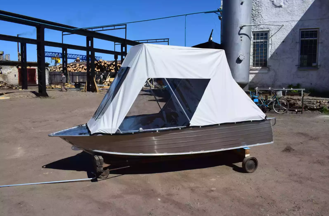 Алюминиевая лодка Wyatboat-390 У в Пушкино