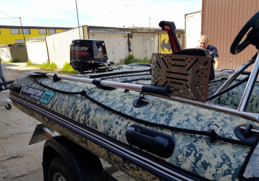 НАДУВНАЯ ЛОДКА GLADIATOR C370AL в Пушкино