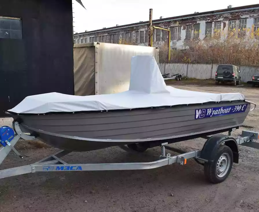 Алюминиевая лодка Wyatboat-390 C в Пушкино