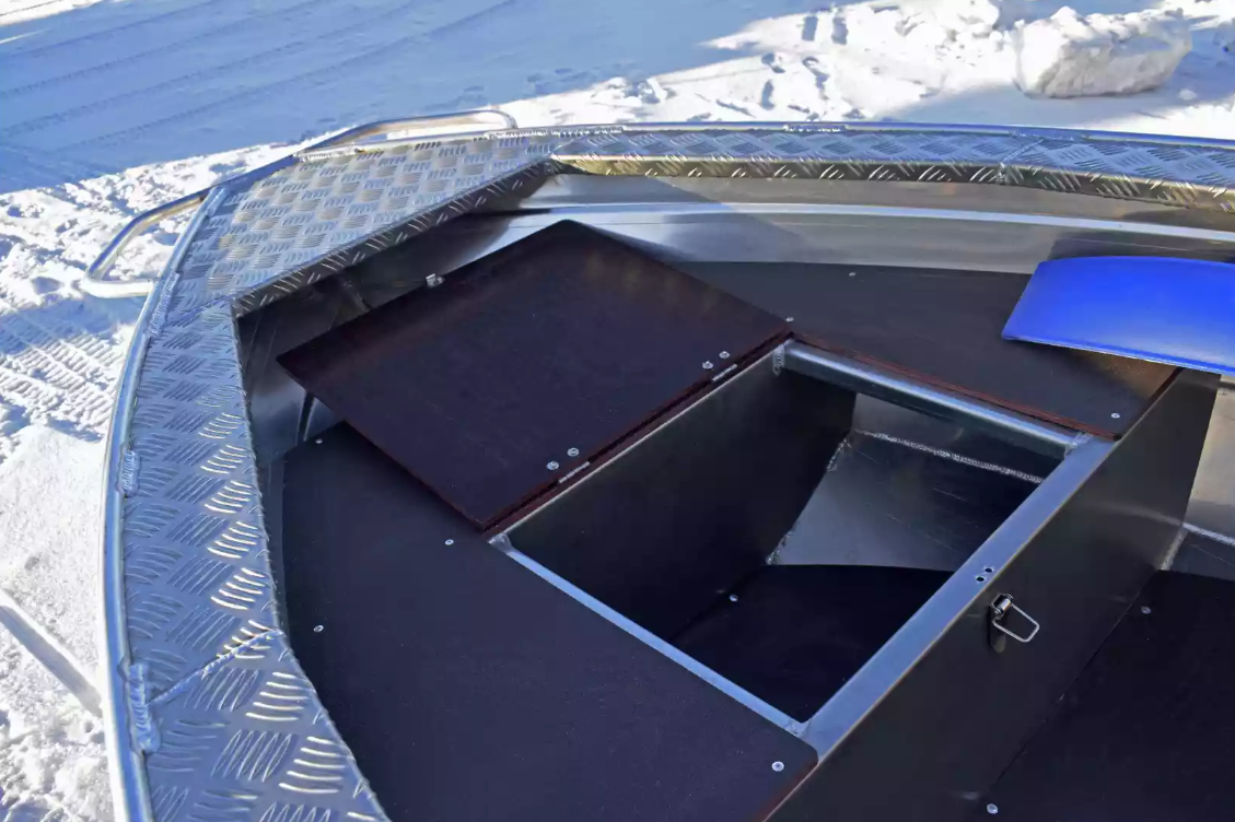 Алюминиевая лодка Wyatboat-370 Р в Пушкино