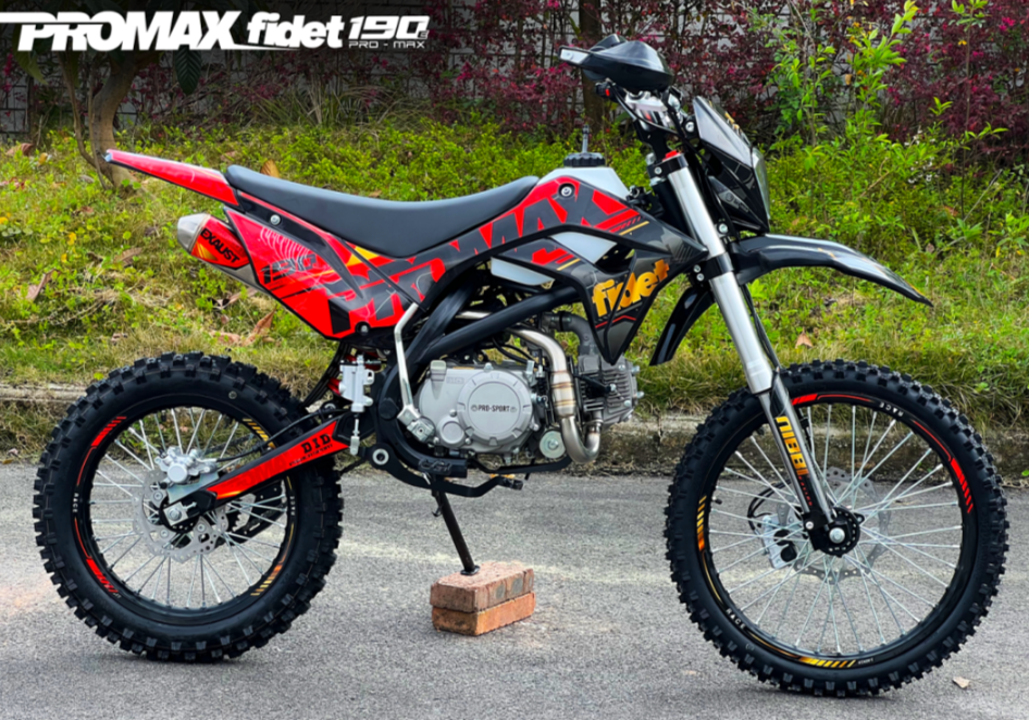 Мотоцикл (питбайк) PROMAX FIDET (ФАЙДЕТ) 190E MAX PRO LUX 19/16 в Пушкино