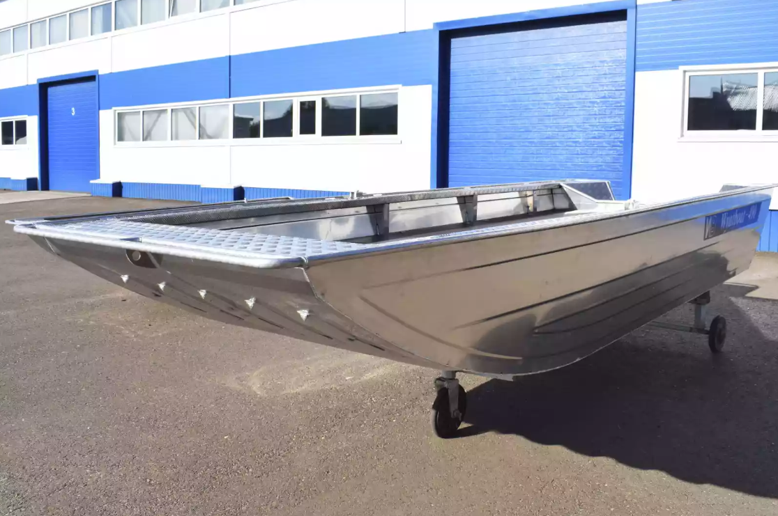 Алюминиевая лодка Wyatboat-490 Jonboat в Пушкино