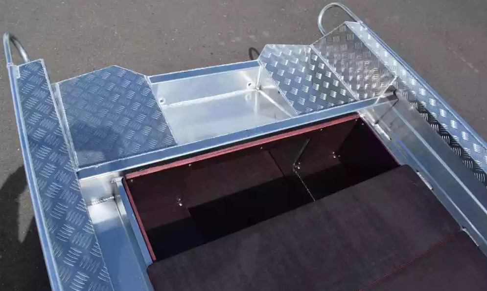 Алюминиевая лодка Wyatboat-390Р Fish в Пушкино