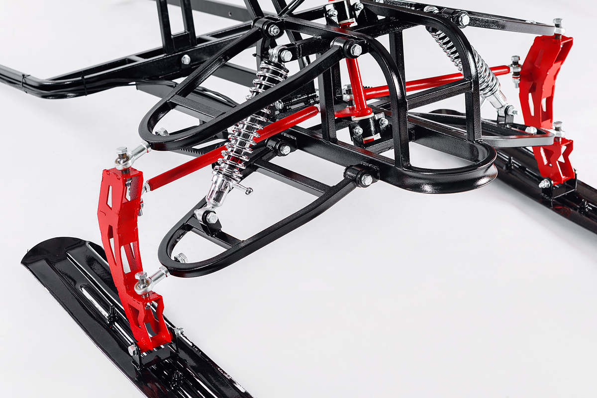 Лыжный модуль IKUDZO с подогревом ручек пластиковые лыжи в Пушкино