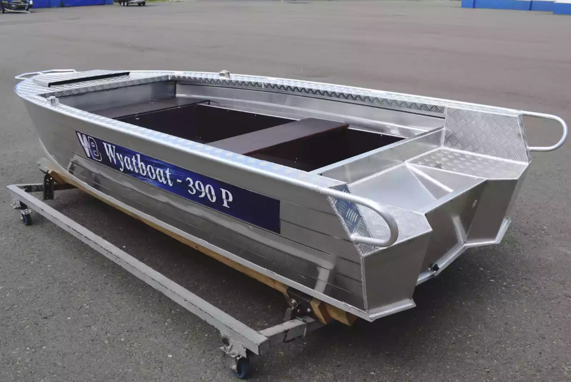 Алюминиевая лодка Wyatboat-390Р PRO в Пушкино