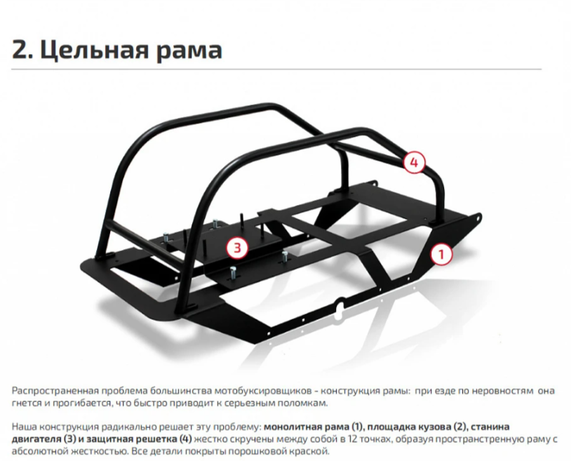 Мотобуксировщик НОРКА 380 MINI 9 л.с. в Пушкино